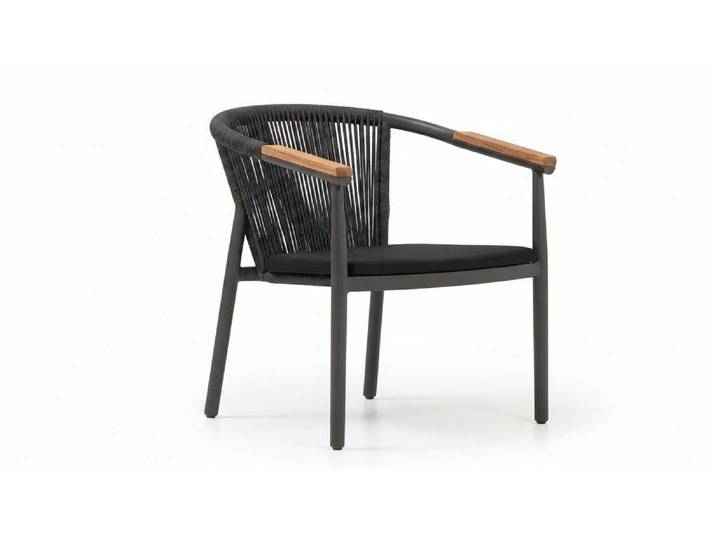 JVmoebel Stuhl Stuhl schön bequem praktisch kompakt modern Schwarz Terrasse