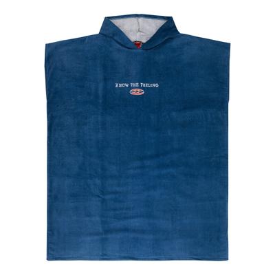 Badeponcho BILLABONG "Hooded Poncho", Herren, blau (real teal), Obermaterial: 100% Baumwolle., Hausmäntel