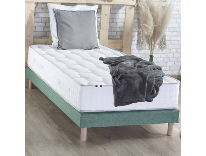 Matelas hybride memoire de forme sommier 90x190 sommiervert