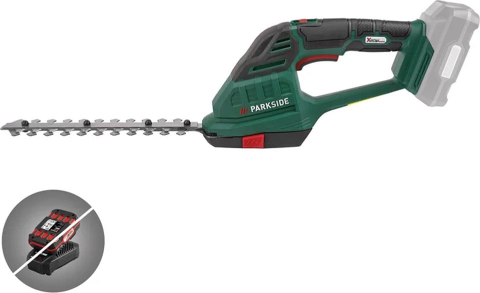 Parkside accu-grasmaaier/heggenschaar PAGS20-LiA1, zonder accu en oplader