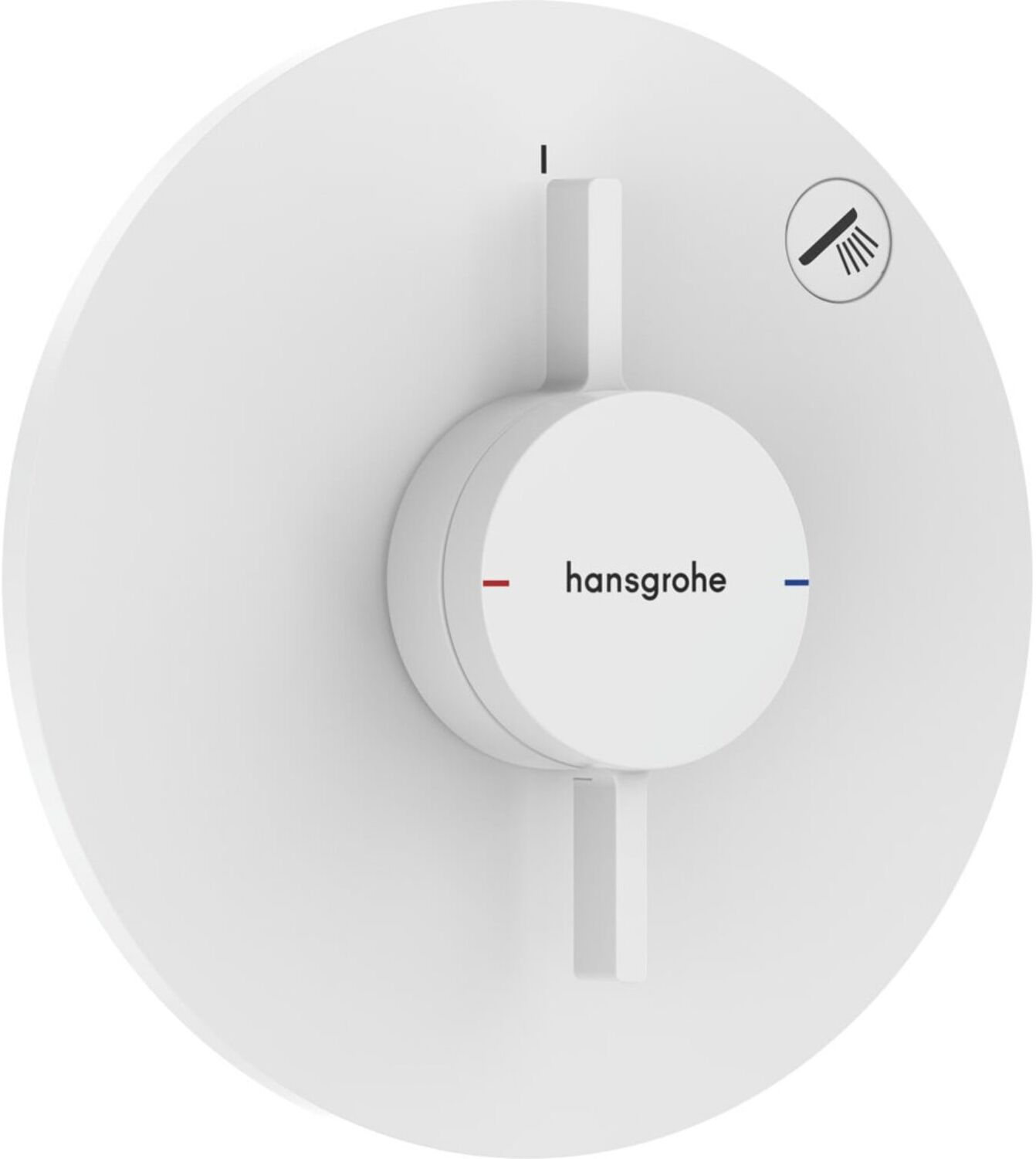 Hansgrohe Mischer DuoTurn S UP, für 1 Verbraucher, mattweiß (75618700)