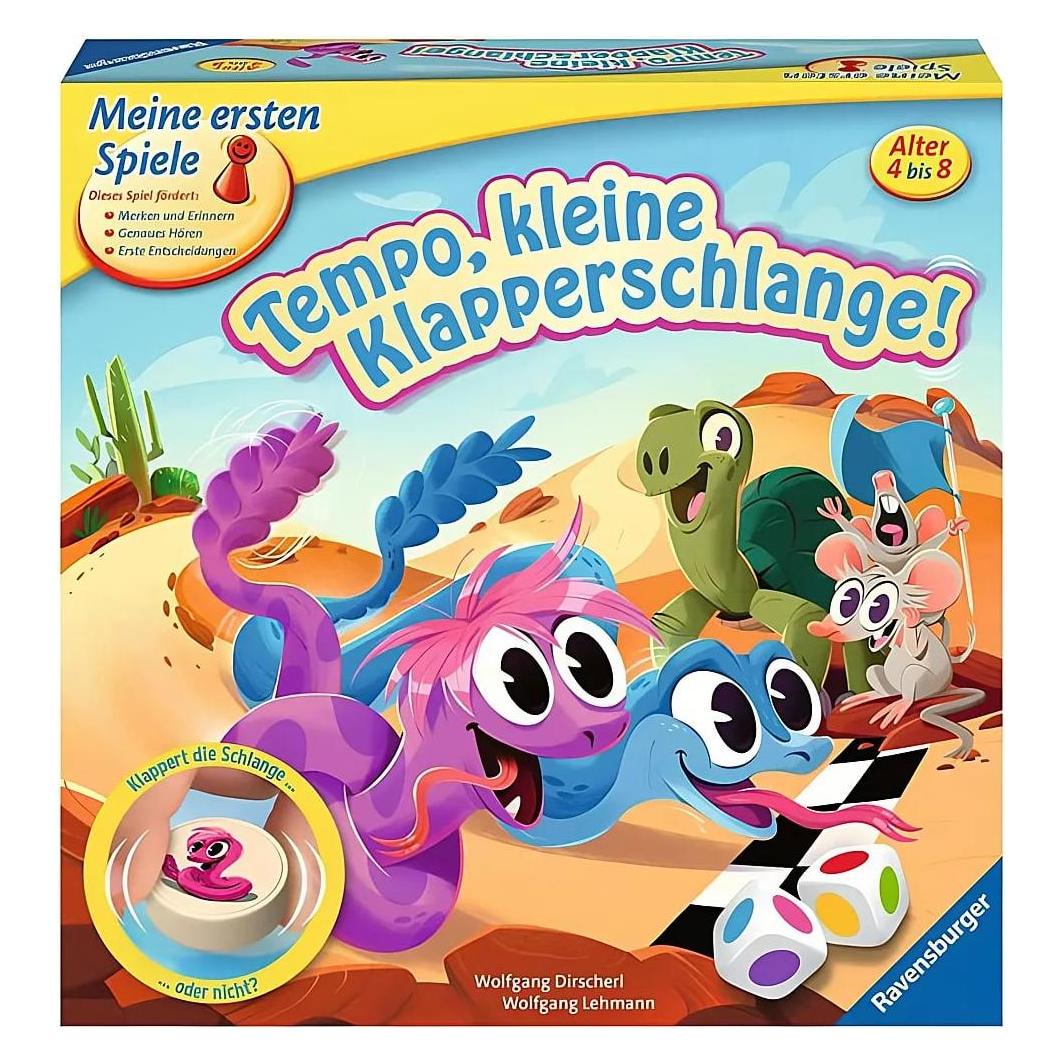 Ravensburger Tempo, kleine Klapperschlange (Deutsch, 2 - 4 Spieler) (20950)
