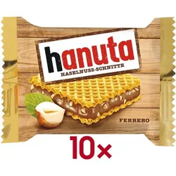 Hanuta Haselnuss-Schnitten 10 Stück