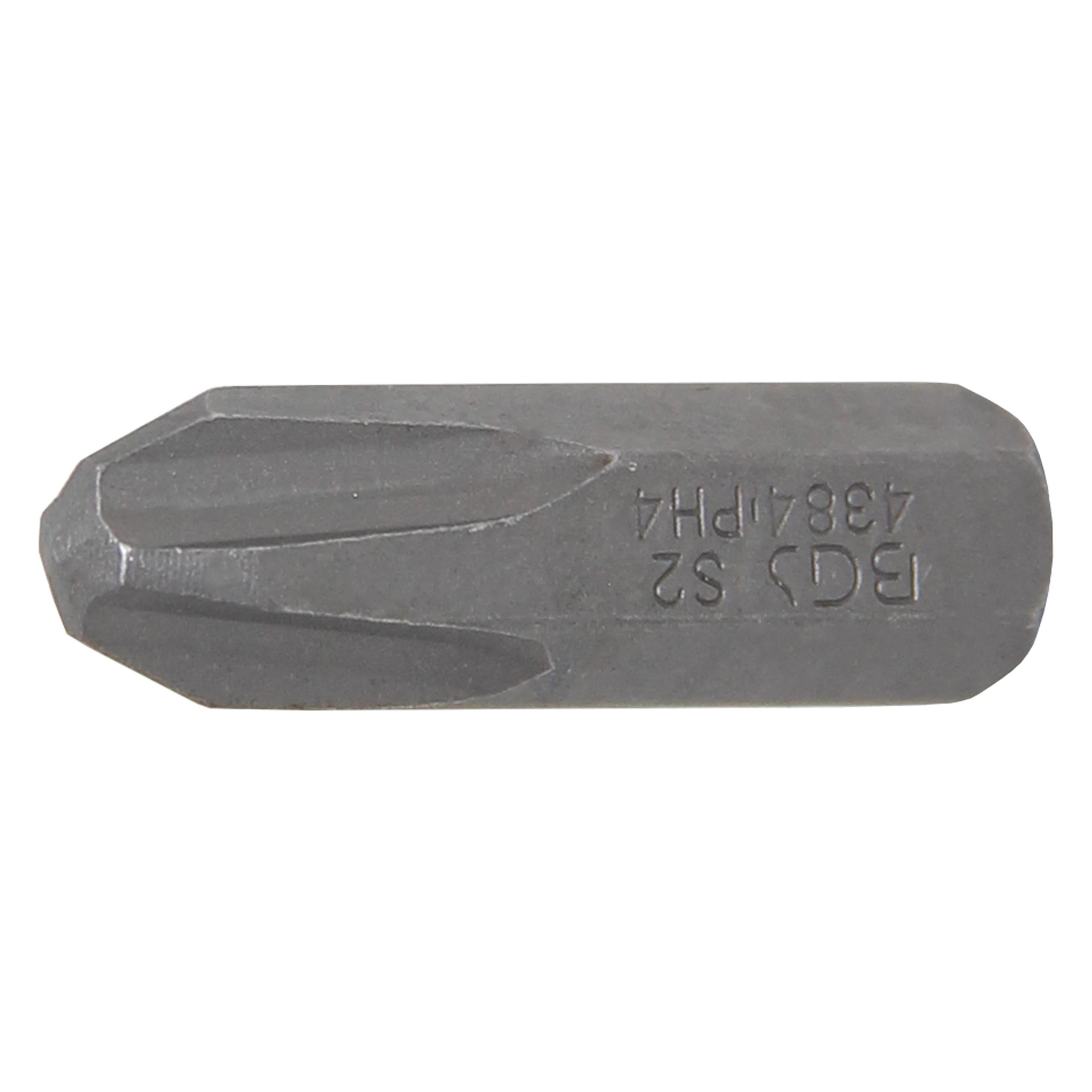 BGS Bit | Antrieb Aussensechskant 8 mm (5/16") | Kreuzschlitz PH4 (Bit-Halter) (4384)