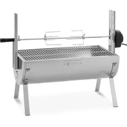 Royal Catering Spießbratengrill - mit Motor - 15 kg - Länge Grillspieß: 82 cm - Edelstahl