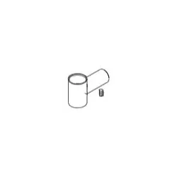 Hansgrohe T-Stück Pharo Shower Arc oben chrom , 97496000 97496000