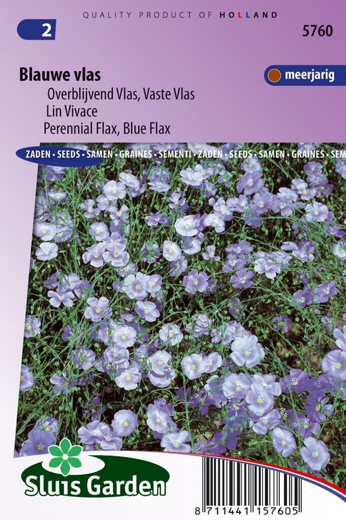 Sluis Garden Linum Perenne zaden blauw vlas