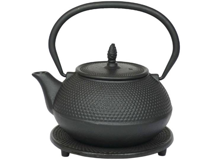 Teekanne Therese Schwarz Gusseisen 0.6 l