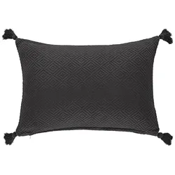 Zierkissen Frieda in Schwarz ca. 40x60cm