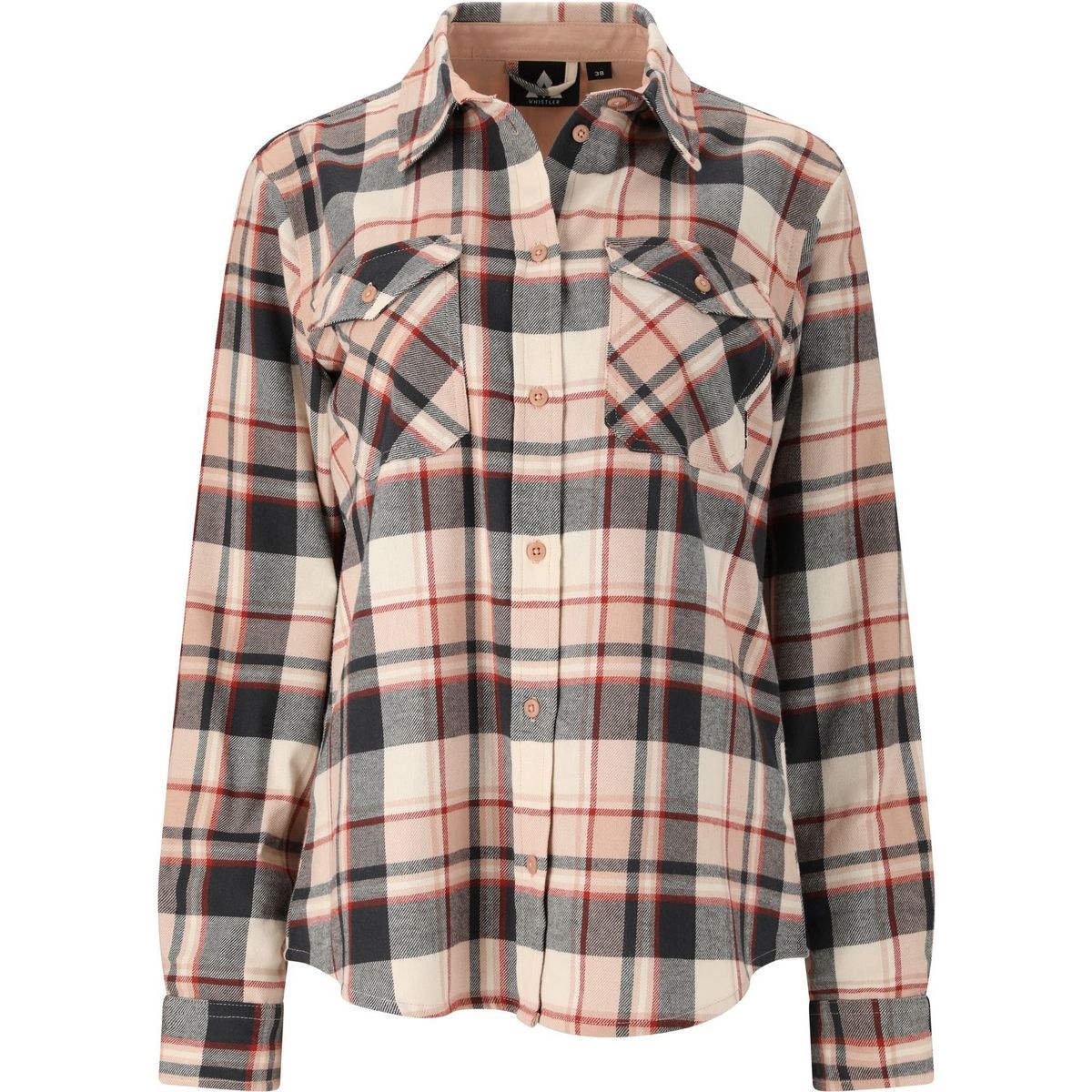 Whistler Bargo W Checked Shirt rose dust (4397) 48 W251949-4397-48