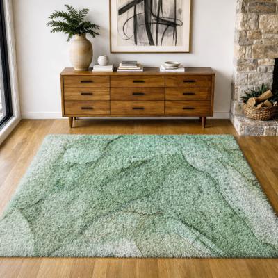 Addison Rugs Premium Washable Super Soft Abstract Brandt Dream Shag Rug