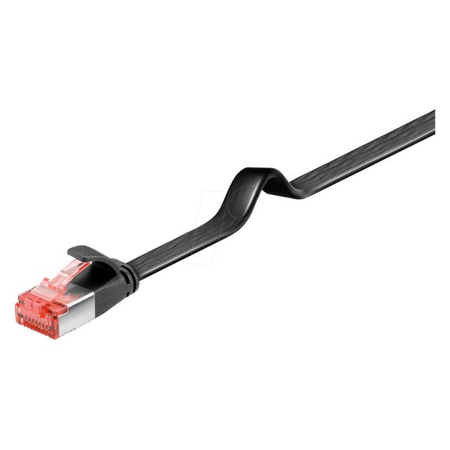 Goobay 94237 Netzwerkkabel Schwarz 10 m Cat6 U/FTP (STP) (U/FTP, CAT6, 10 m) (94237)
