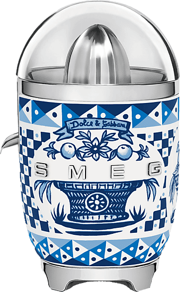 Exprimidor - Smeg Blu Mediterraneo por D&G,; 70 W, 50's Style