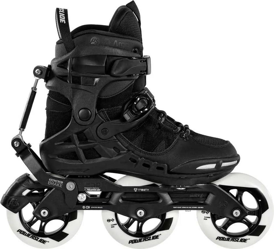 Powerslide Phuzion Argon Syncro 110 Inline-skates Schwarz EU 45 Schwarz EU 45
