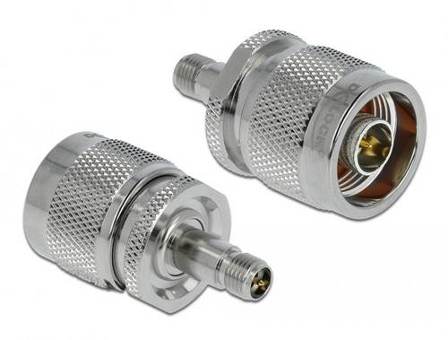 Delock 89905 89905 N-Adapter N-Stecker - RPSMA-Buchse 1St.