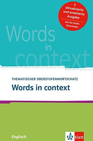 Louise Carleton-Gertsch - Words in context: Thematischer Oberstufenwortschatz Englisch - Preis vom 14.10.2026 23:07:16 h