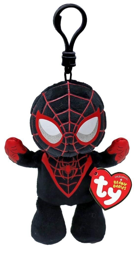 TY Beanie Babies Original Miles Morales sleutelhanger, 10 cm