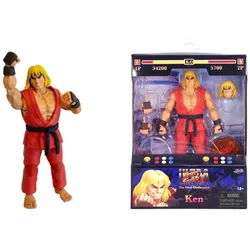 Jada Street Fighter II Ken 6" Figure