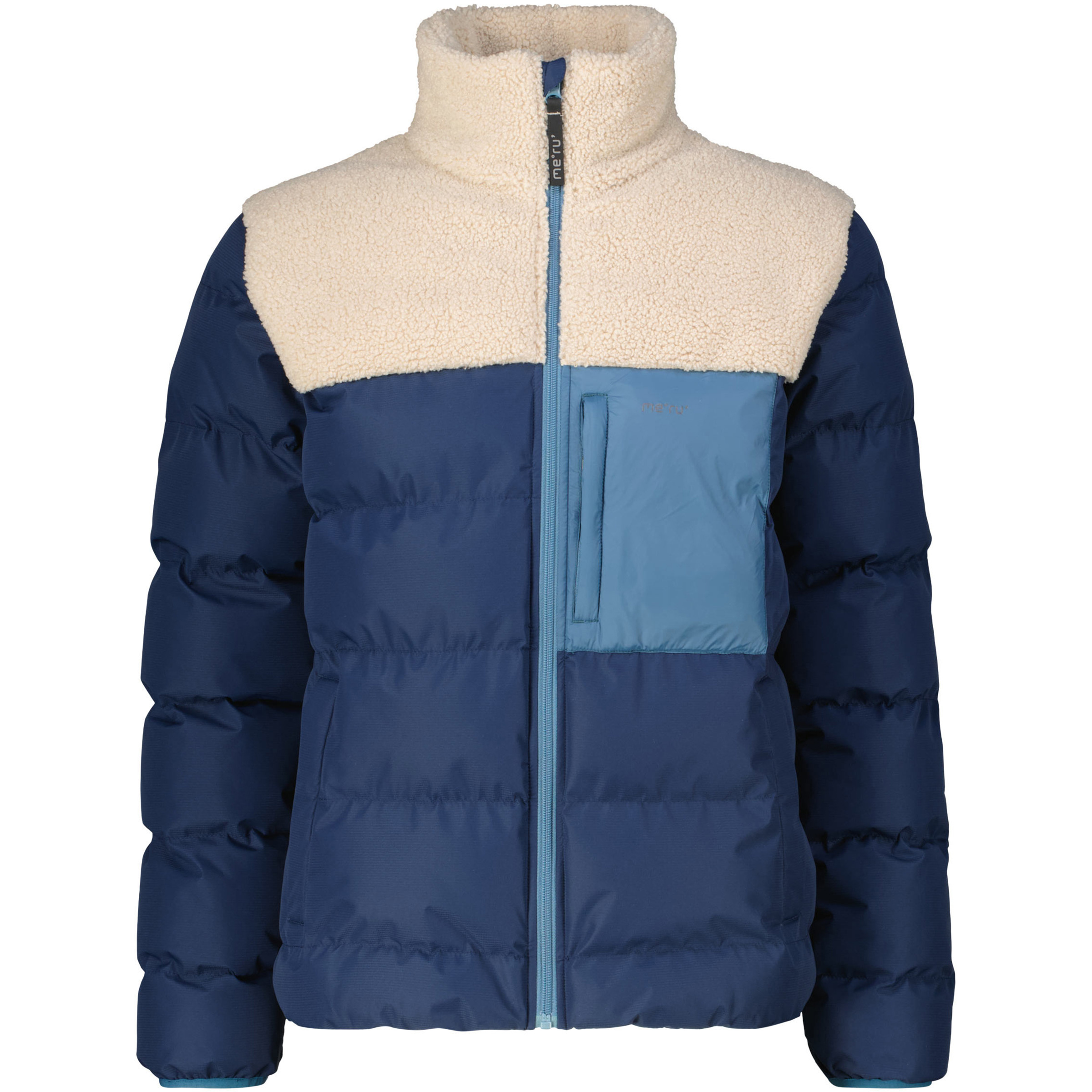 Bergzeit Basics Meru Roskilde Herren Kunstfaserjacke blau Größe XL Lifestyle Isolierend