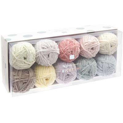 Ricorumi Set 10er 'Nilli Nilli pastel', Farben: 002, 005, 007, 025, 018, 014, 016, 011, 003, 022