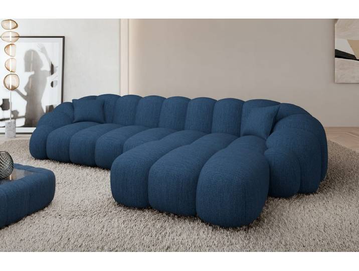 Couch Rajada L-Form in Stoff