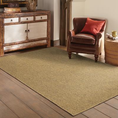 Style Haven Veranda Tonal Woven Basket Weave Indoor-Outdoor Rug