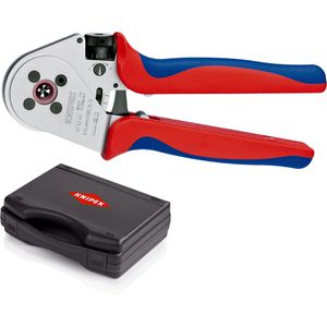 Knipex Crimpzange MicroCrimp, 97 52 65 A, Vierdorn, für gedrehte Kontakte 0,14 - 6,0 mm²