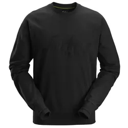 Snickers Logo-Sweatshirt 7 grau-melange
