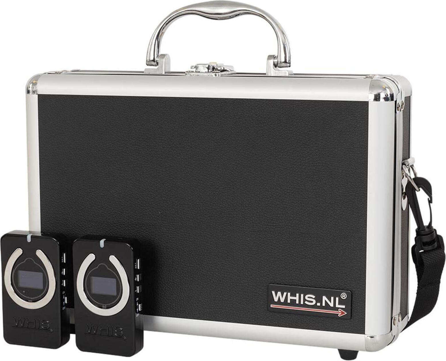 WHIS Kommunikationssystem Competition Komplett Audio-Headset-System Schwarz