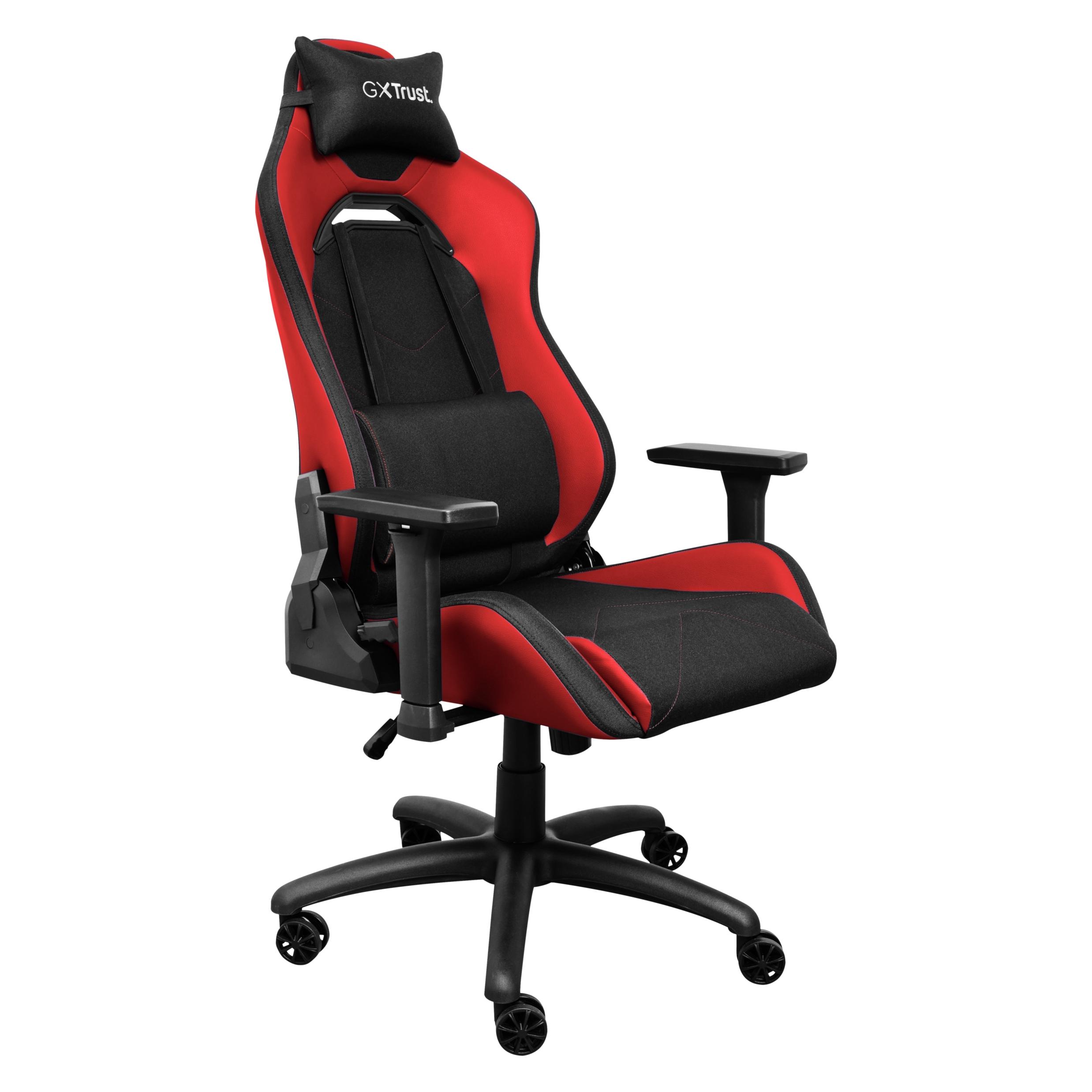 Trust GXT714 RUYA Gaming-Stuhl Schwarz/Rot (25064)