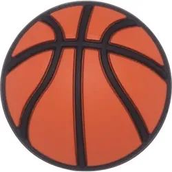 Crocs Jibbitz Tiny Basketball Schwarz/Orange One Size Kinder