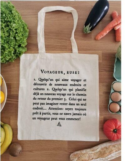 Tote bag du voyageur   Aventura