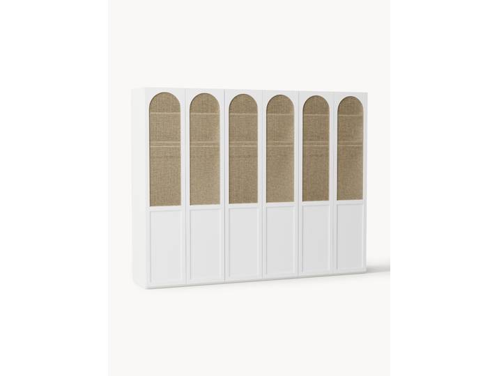 Modularer Drehtürenschrank Jeanne, 300 cm Breite, mehrere Varianten