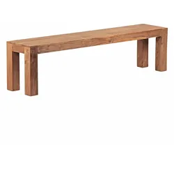 Wohnling Sitzbank 180 x 45 x 35 cm Akazie