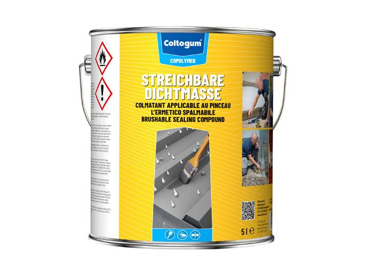 Coltogum Streichbare-Dichtmasse grau 5l