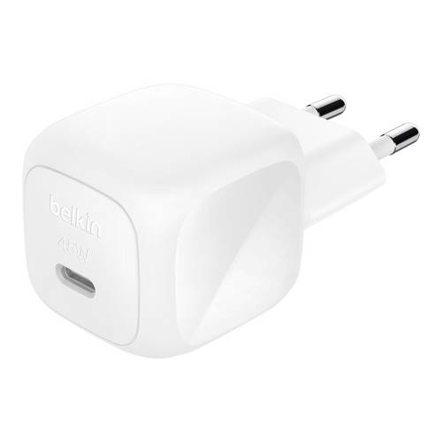Belkin USB Ladegerät 45W USB-C USB PD Weiß Innenbereich USB Power Delivery (USB-PD)
