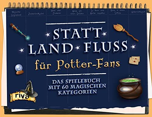 Statt Land Fluss für Potter-Fans: Das Spielebuch mit 60 magischen Kategorien - Preis vom 09.10.2026 07:28:09 h