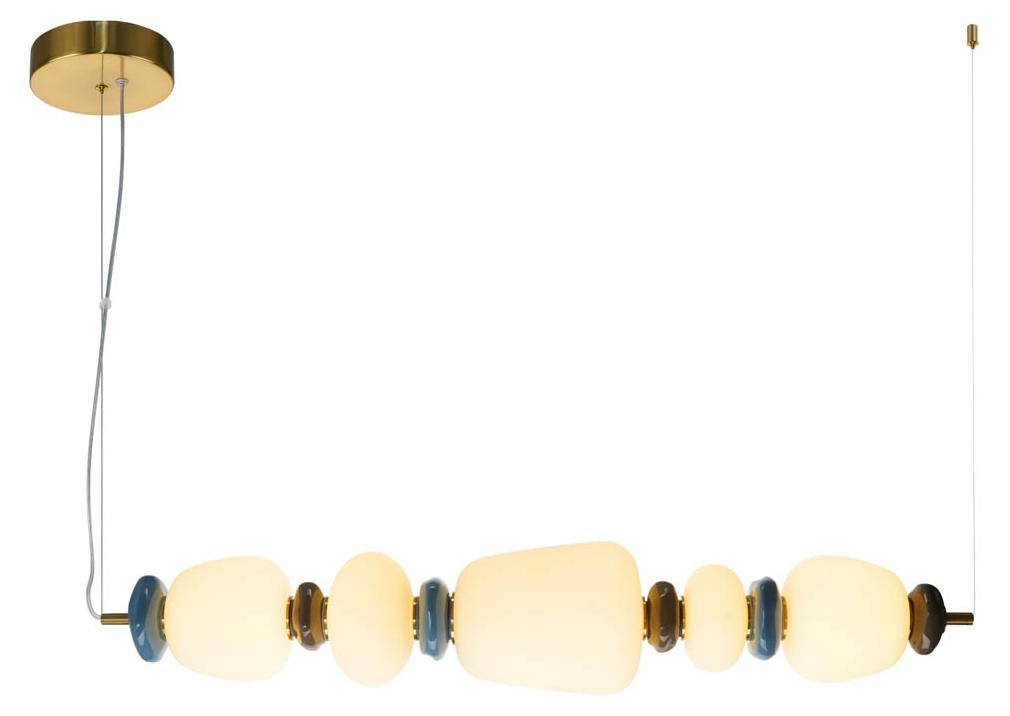 Italux Hanglamp Evans LED Goud, 96 cm, 2960 lm