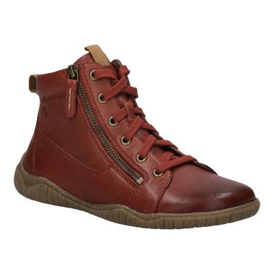 Stiefelette JOSEF SEIBEL "Wynona 15, hibiscus", Damen, Gr. 36, braun (hibiscus), Obermaterial: 100% Rindsleder Leather cow., Schuhe Stiefelette