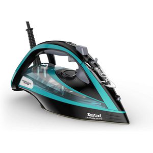 Tefal Bügeleisen Ultimate Pure, FV9844, 3200 Watt, 60 g/min Dauerdampf, 250 g Dampfstoß, Duriliumsohle, 350 ml