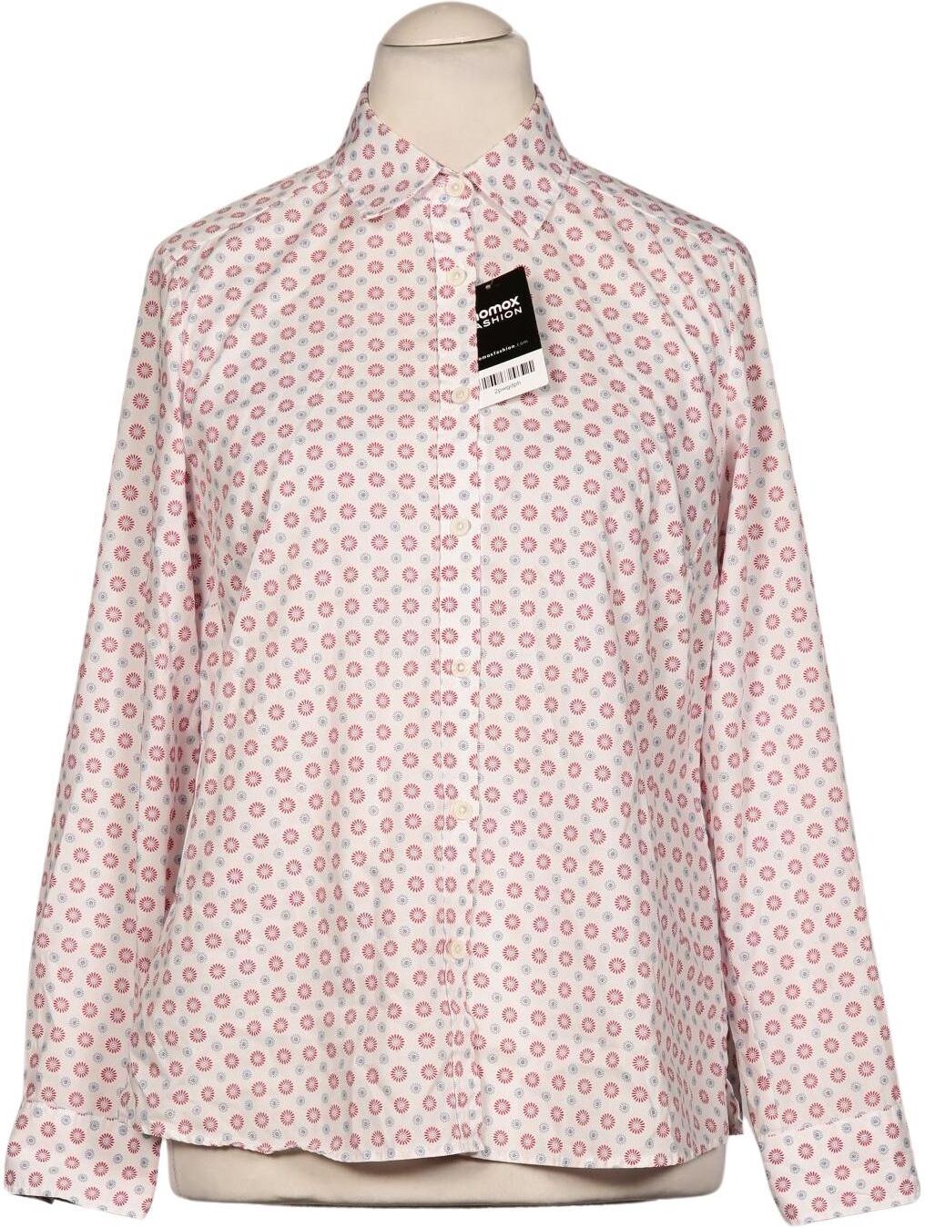 Walbusch Damen Bluse, Mehrfarbig, Gr. L, Baumwolle - Second Hand