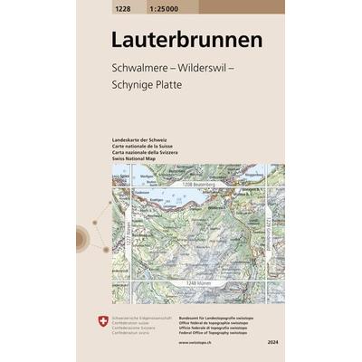1228 Lauterbrunnen, Sonstige von , Swisstopo, 978-3-302-01228-5