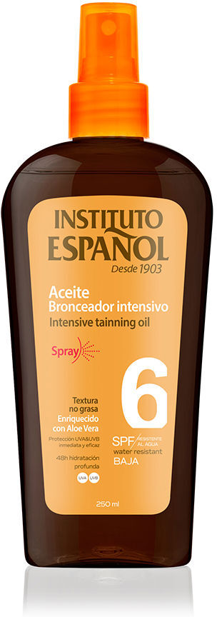 Instituto Español Sunscreen spray olio intensivo SPF6 250 ml