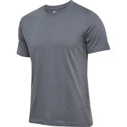 HUMMEL hmlELEMENTAL CHEVRON COTTON TEE quiet shade S
