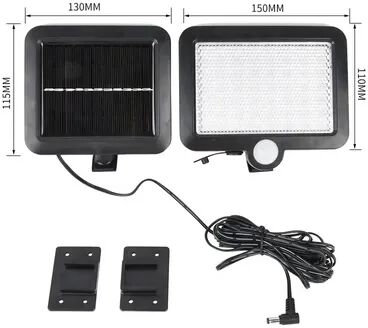 Combo Retail Shop Split Solar Lamp, Lighting Modes, Outdoor Wall Light, PIR Motion Sensor, Waterproof Garden Lamp For Garage solar Wall Lamp