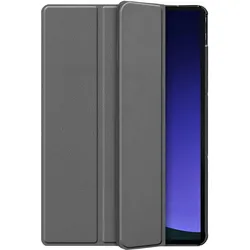 Just in Case Premium Smart Hülle Schlaf Aufwach Schutzhülle (Samsung Galaxy Tab S9, Samsung Galaxy Tab S9 FE), Tablet Hülle, Grau
