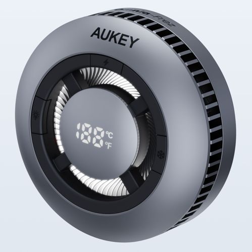 Aukey MagFusion GameFrost Qi2 Magnetic Wireless Charger Black