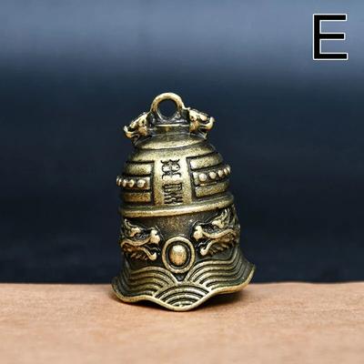 Brass Handicraft Die casting Scripture Bell: Tibetan Bronze Home Decor 1