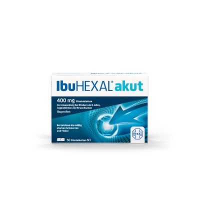 Hexal AG IBUHEXAL akut 400 Filmtabletten 50 St 03161577
