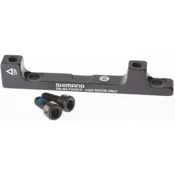 Shimano Bremssattel auf Gabel oder Rahmen | Scheibenbremsen-Adapter 203 mm - vorne/hinten - PM auf PM (160 mm)